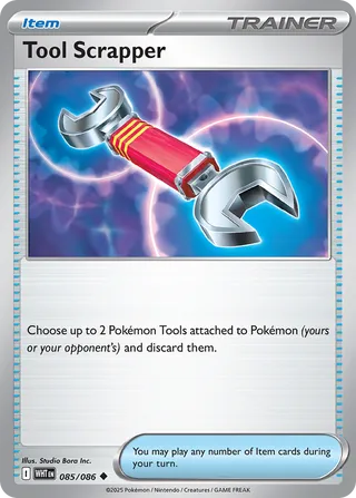 Tool Scrapper - 085/086 - White Flare
