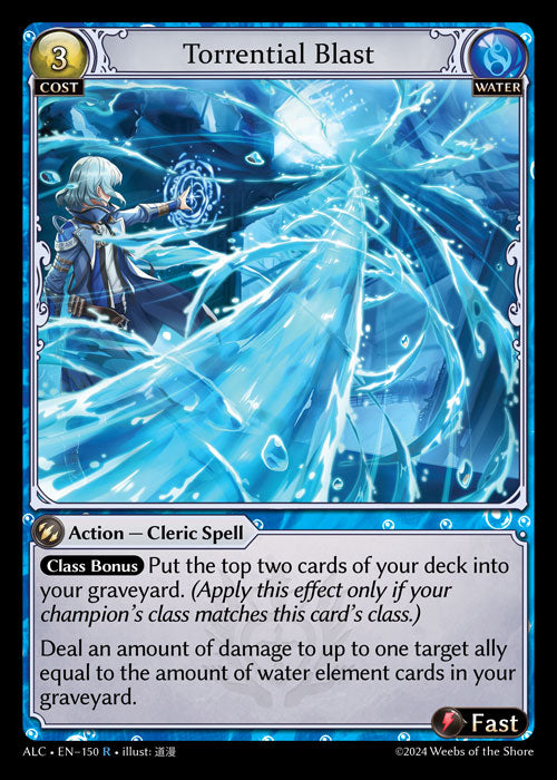 Torrential Blast - Alchemical Revolution -  R Water