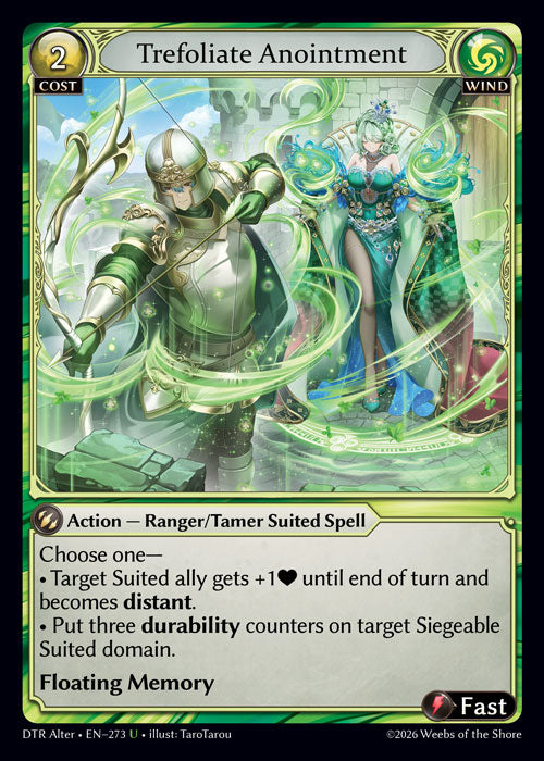  Trefoliate Anointment - Distorted Reflections - U Wind