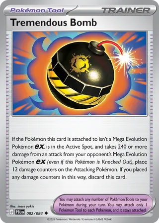 Tremendous Bomb - 082/084 - Pitch Black
