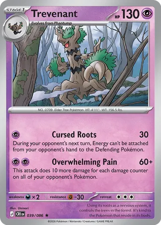 Trevenant - 039/086 - Chaos Rising