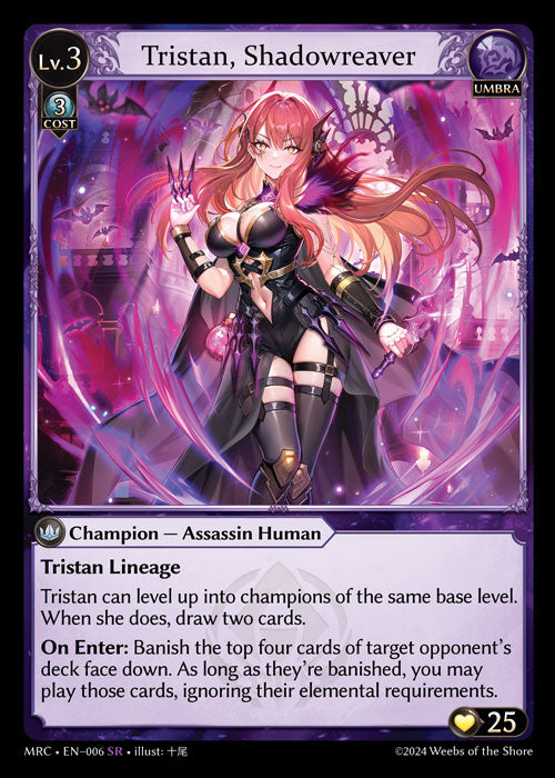 Tristan, Shadowreaver - Mercurial Heart -  SR Umbra