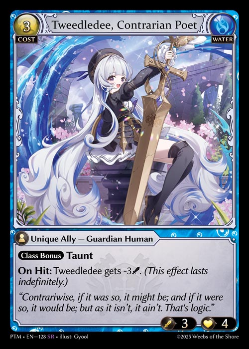 Tweedledee, Contrarian Poet - Phantom Monarchs