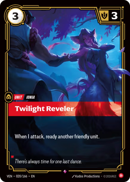 Twilight Reveler - 020/166 - R Fury