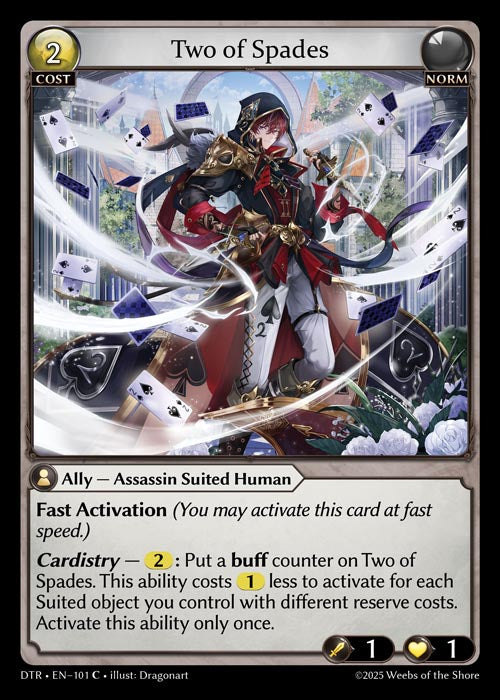 Two of Spades - Distorted Reflections