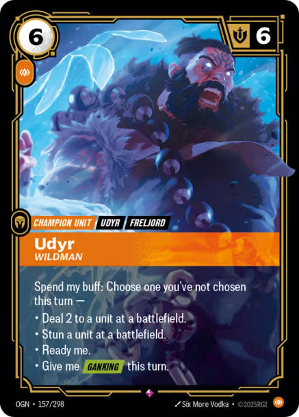 Udyr, Wildman - 157/298 - R Body