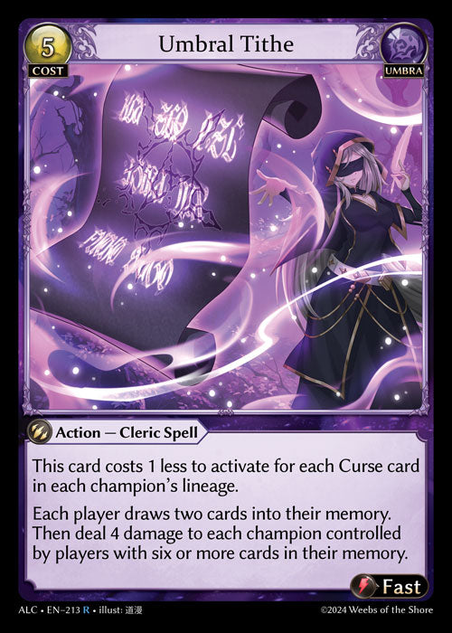 Umbral Tithe - Alchemical Revolution - R Umbra