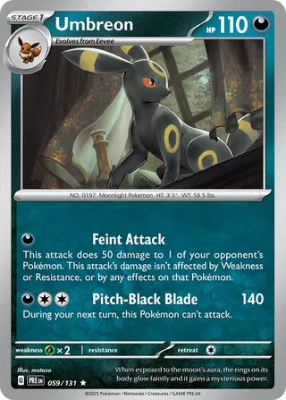 Umbreon - 059/131- Prismatic Evolutions