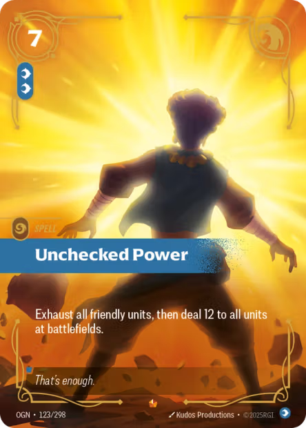 Unchecked Power - 123/298 - Epic Mind