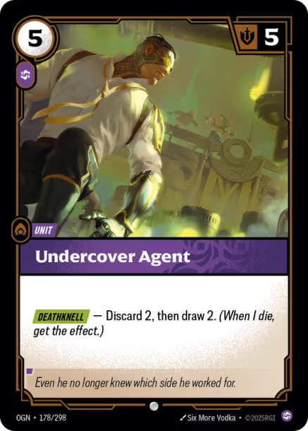Undercover Agent - 178/298 - C Chaos