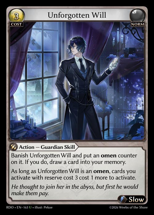 Unforgotten Will - Radiant Origins - U Norm