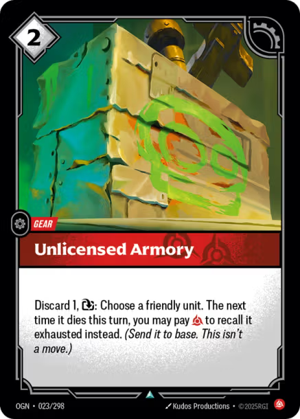Unlicensed Armory - 023/298 - U Fury
