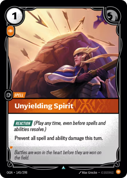 Unyielding Spirit - 145/298 - U Body