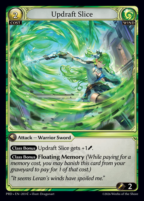 Updraft Slice - .asphodel/paradise - C Wind