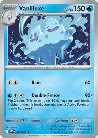 Vanilluxe - 029/086 - White Flare