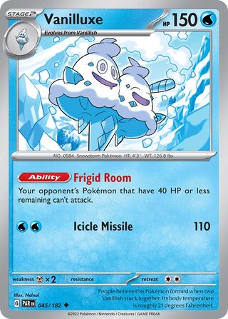Vanilluxe - 045/182 - Paradox Rift 