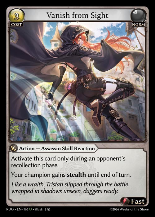 Vanish from Sight - Radiant Origins - U Norm