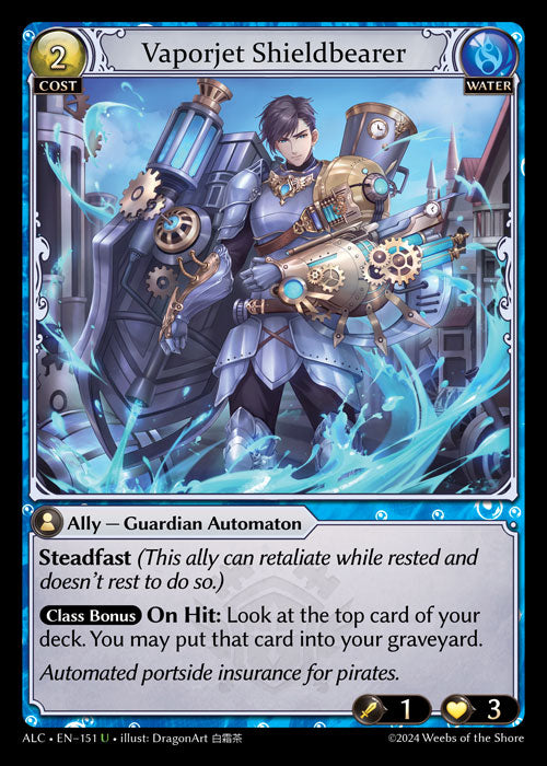 Vaporjet Shieldbearer - Alchemical Revolution -  U Water