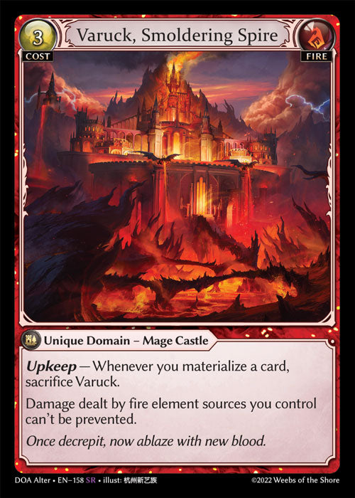 Varuck, Smoldering Spire - Dawn of Ashes