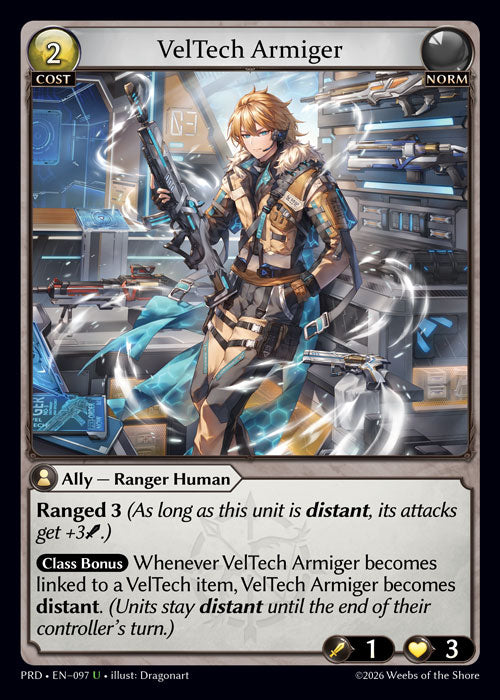 VelTech Armiger - .asphodel/paradise - U Norm