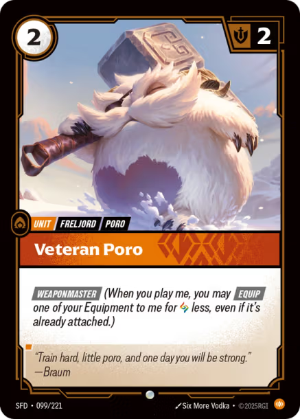 Veteran Poro - 099/221 - C Body