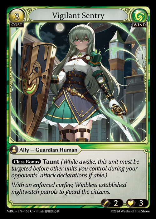 Vigilant Sentry  - Mercurial Heart -  C Wind