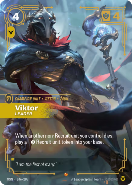 Viktor, Leader - 246/298 - Epic Order