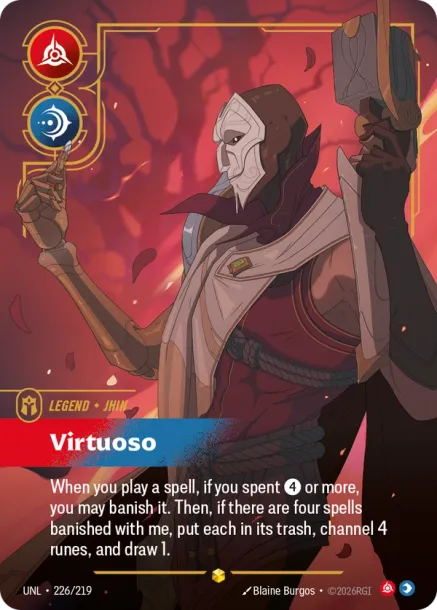 Virtuoso - 226/219 - Overnumbered
