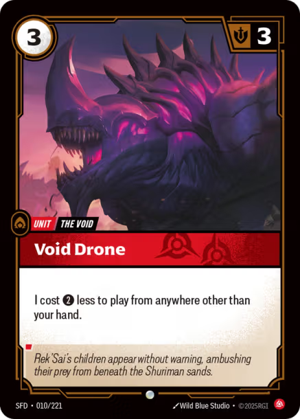 Void Drone - 010/221 - C Fury