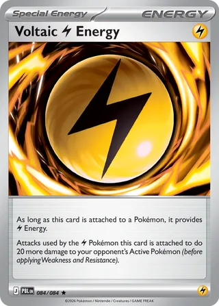 Voltaic Lightning Energy - 084/084 - Pitch Black