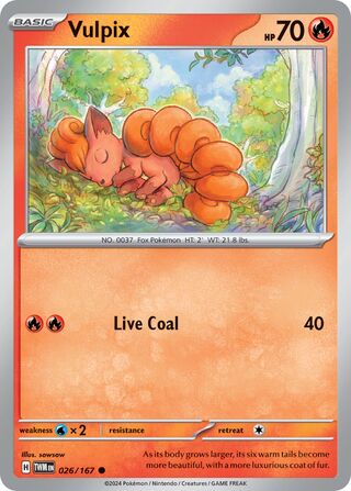 Vulpix - 026/167 - Twilight Masquerade 
