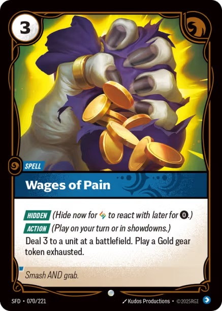 Wages of Pain - 070/221 - C Mind