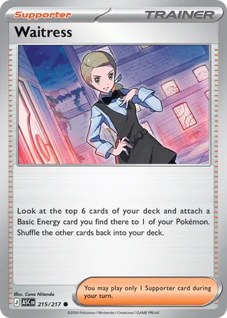Waitress - 215/217 - Ascended Heroes