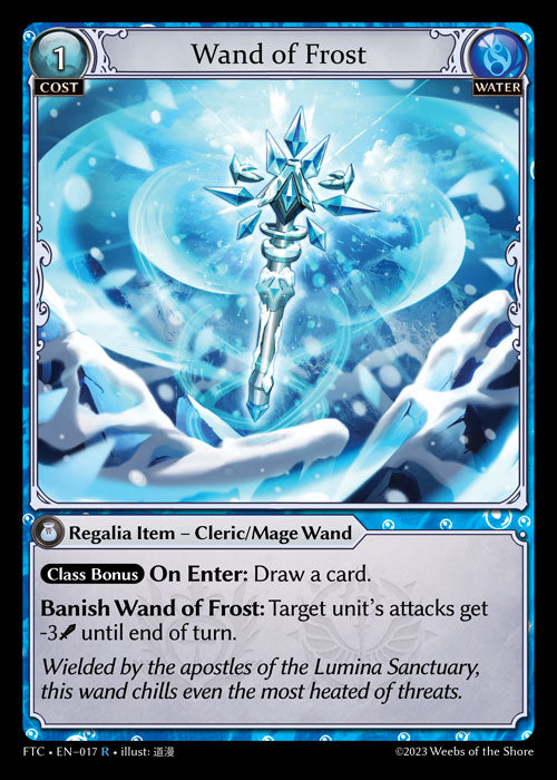 Wand of Frost - Fractured Crown - R Water