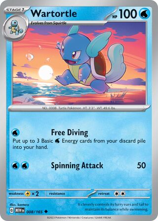 Wartortle - 008/165 - 151 