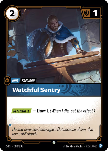 Watchful Sentry - 096/298 - C Mind