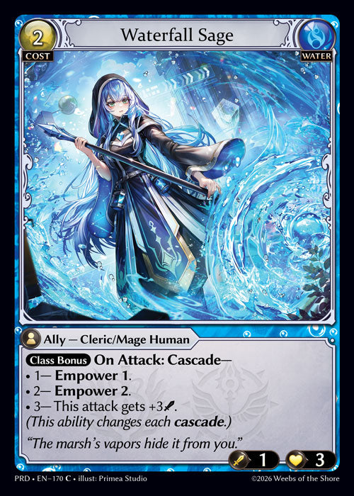 Waterfall Sage - .asphodel/paradise - C Water