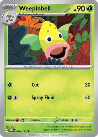 Weepinbell - 070/165 - 151 