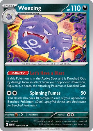 Weezing - 110/165 - 151 