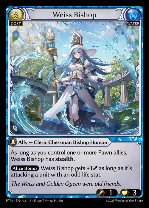 Weiss Bishop - Phantom Monarchs
