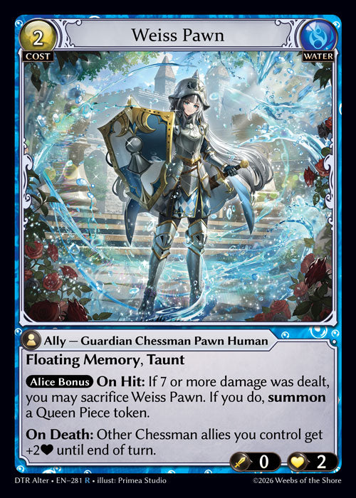  Weiss Pawn - Distorted Reflections - R Water