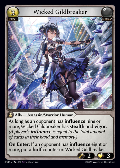Wicked Gildbreaker - .asphodel/paradise - SR Norm