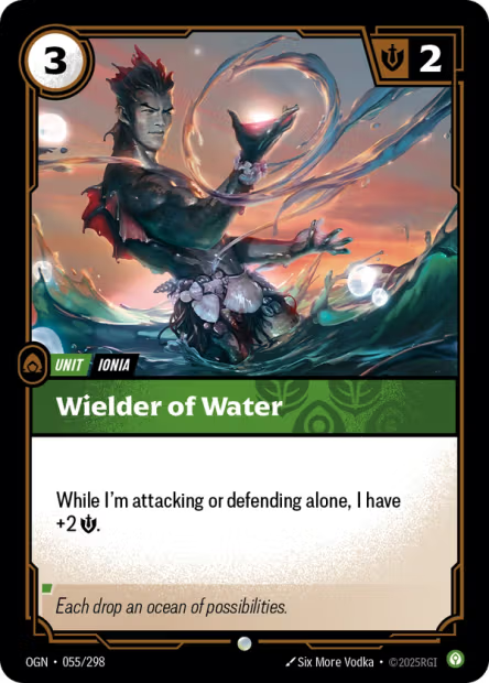 Wielder of Water - 055/298 - C Calm
