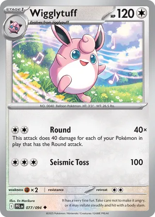 Wigglytuff - 077/094 - Phantasmal Flames