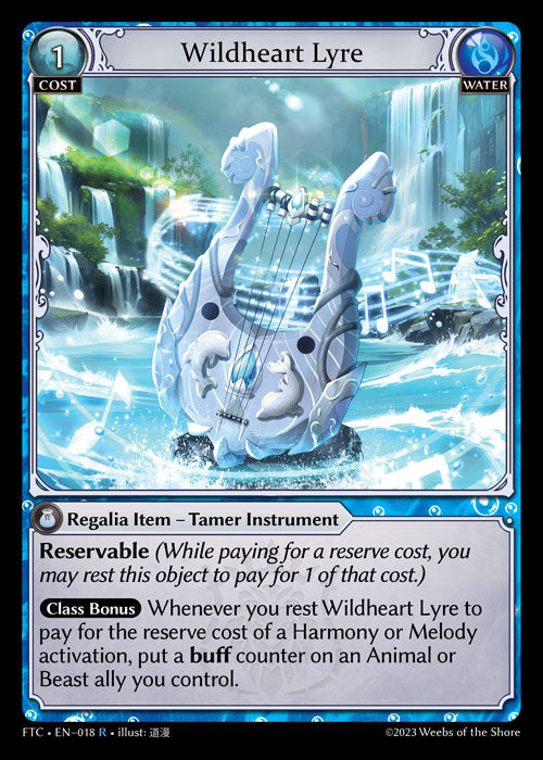 Wildheart Lyre - Fractured Crown - R Water