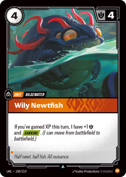 Wily Newtfish - 108/219 - U Body