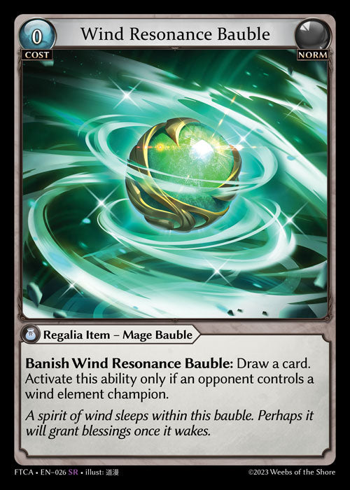 Wind Resonance Bauble - Fractured Crown - SR Norm