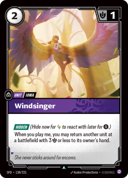 Windsinger - 138/221 - U Chaos
