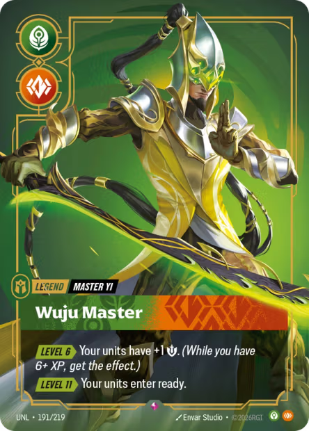 Wuju Master - 191/219 - R Legend