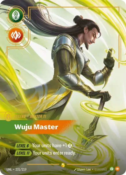 Wuju Master - 231/219 - Overnumbered